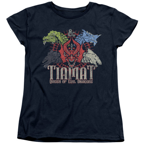 Image for Dungeons and Dragons Woman's T-Shirt - Tiamat Queen of Evil