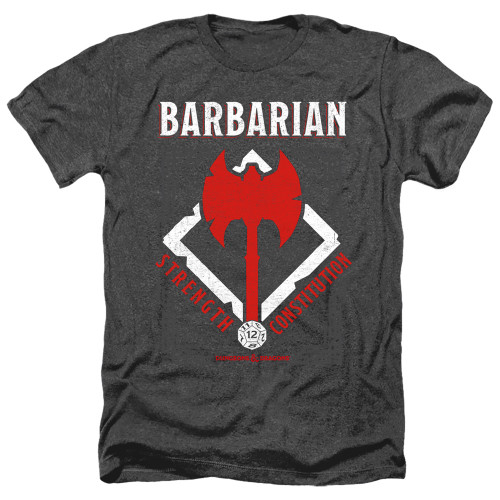 Image for Dungeons and Dragons Heather T-Shirt - Barbarian