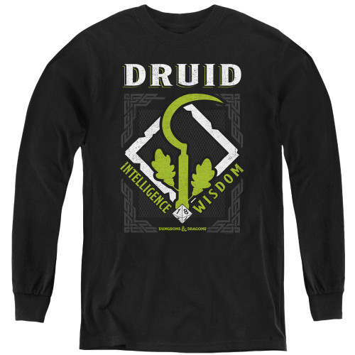 Image for Dungeons and Dragons Youth Long Sleeve T-Shirt - Druid