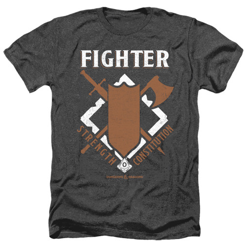 Image for Dungeons and Dragons Heather T-Shirt - Fighter