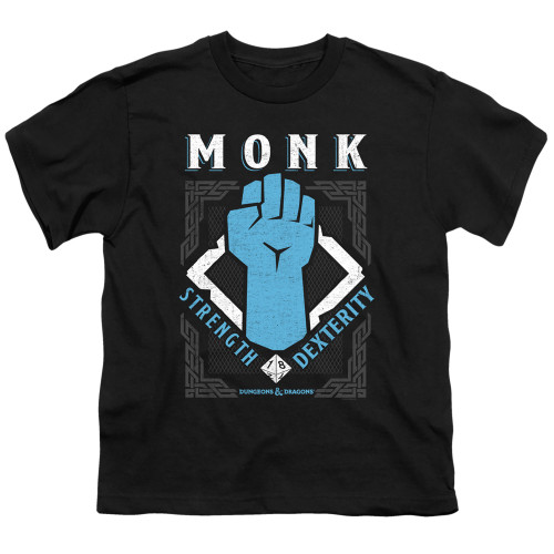 Image for Dungeons and Dragons Youth T-Shirt - Monk