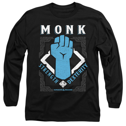 Image for Dungeons and Dragons Long Sleeve T-Shirt - Monk