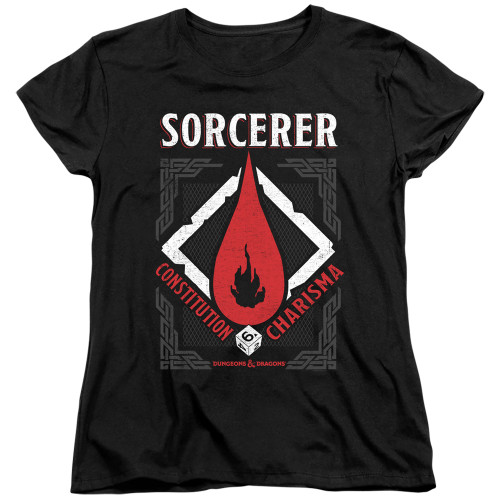 Image for Dungeons and Dragons Woman's T-Shirt - Sorcerer