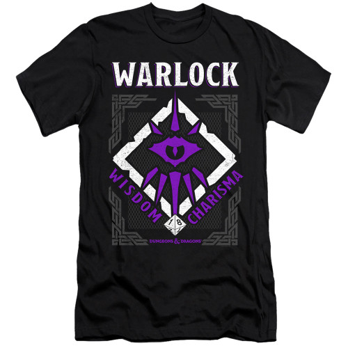 Image for Dungeons and Dragons Premium Canvas Premium Shirt - Warlock