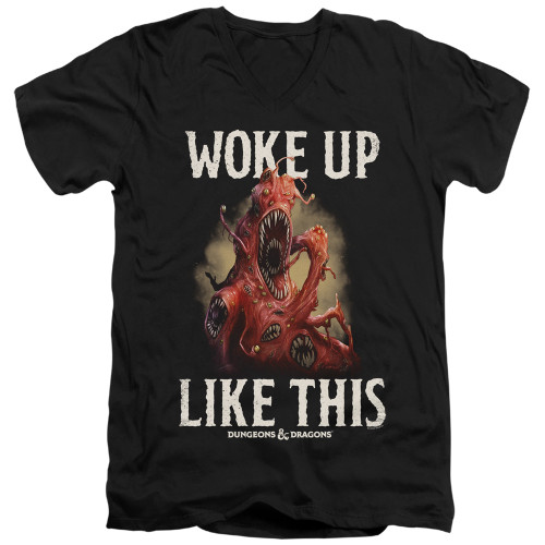 Image for Dungeons and Dragons T-Shirt - V Neck - Woke Like This