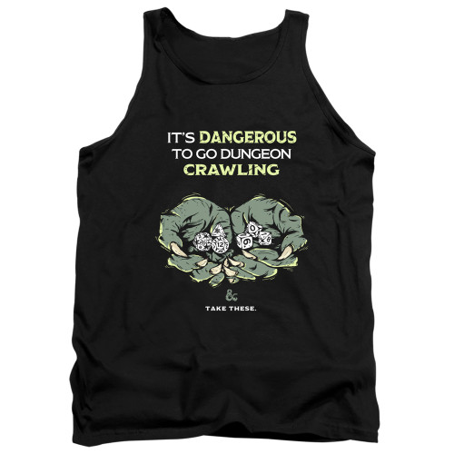 Image for Dungeons and Dragons Tank Top - Dangerous to Go Alone