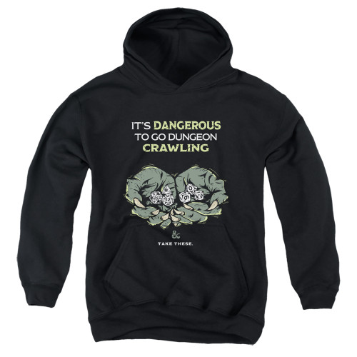 Image for Dungeons and Dragons Youth Hoodie - Dangerous to Go Alone