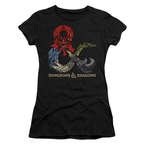 Image for Dungeons and Dragons Girls T-Shirt - Dragons in Dragons
