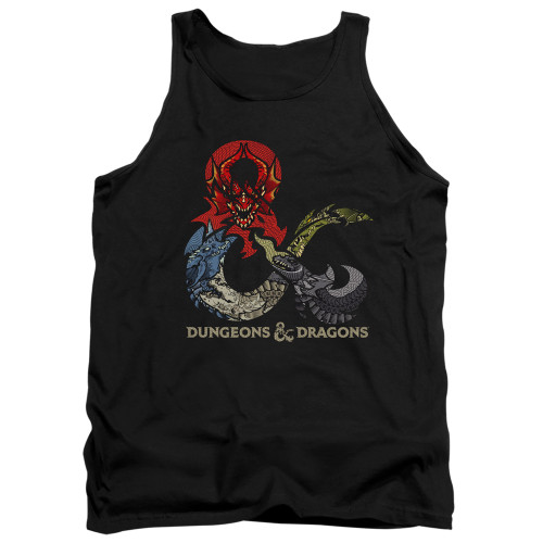 Image for Dungeons and Dragons Tank Top - Dragons in Dragons