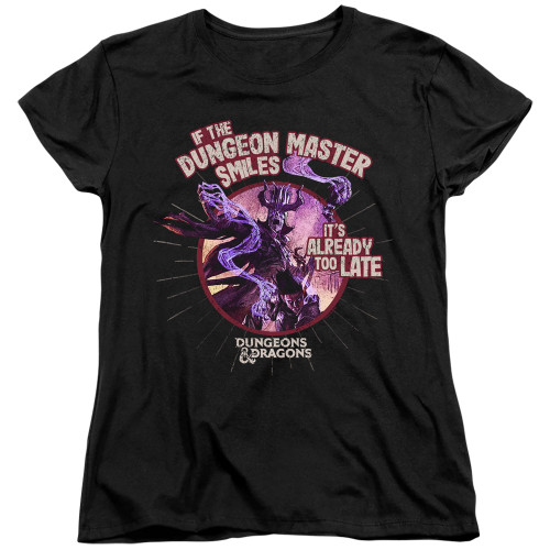 Image for Dungeons and Dragons Woman's T-Shirt - Dungeon Master Smiles