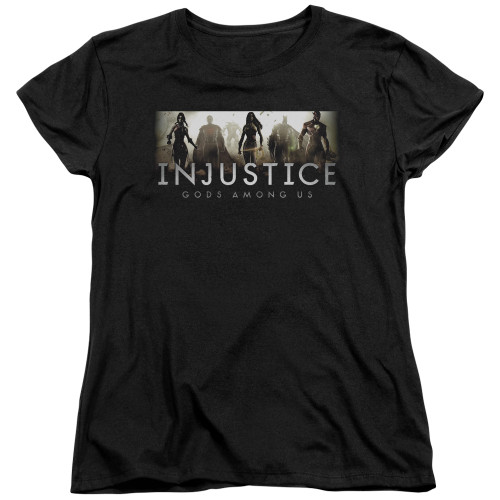 image for Injustice Gods Among Us Woman's T-Shirt - Logo