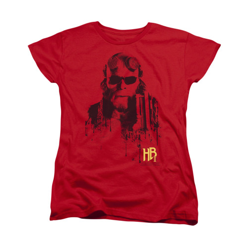 Hellboy II Woman's T-Shirt - Splatter Gun