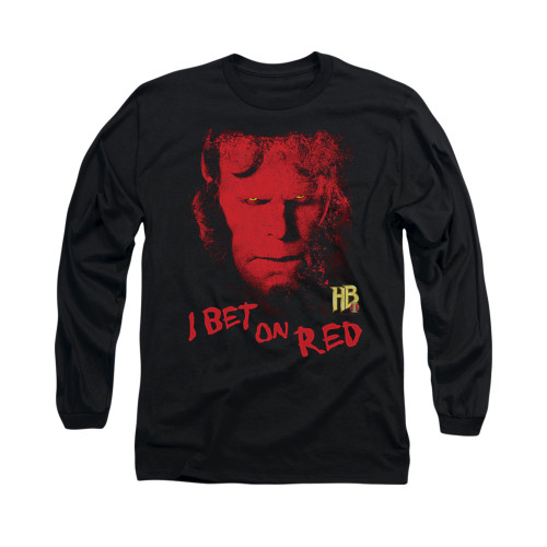 Hellboy II Long Sleeve T-Shirt - Bet on Red