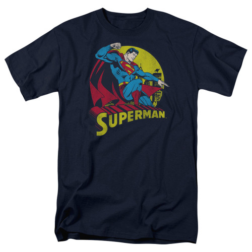 Image for Superman T-Shirt - Big Blue on Navy