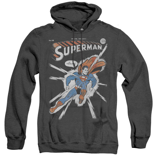 Image for Superman Heather Hoodie - Cover Me