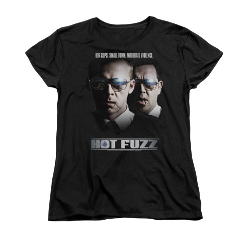 Hot Fuzz Woman's T-Shirt - Big Cops