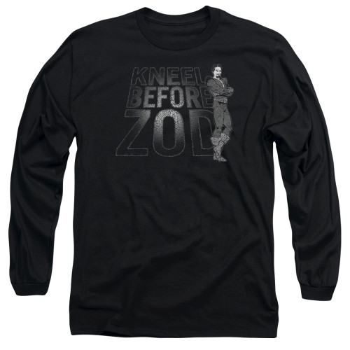 Image for Superman Long Sleeve T-Shirt - Kneel Zod