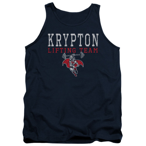 Image for Superman Tank Top - Krypton Lifting