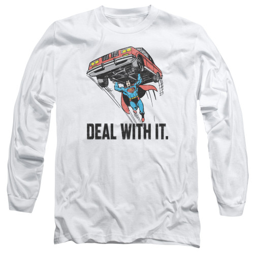 Image for Superman Long Sleeve T-Shirt - Deal With It