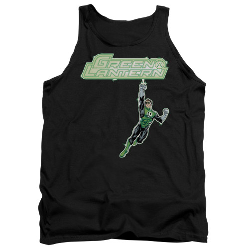 Image for Green Lantern Tank Top - Energy Construct Logo