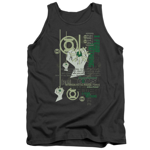 Image for Green Lantern Tank Top - Core Strength