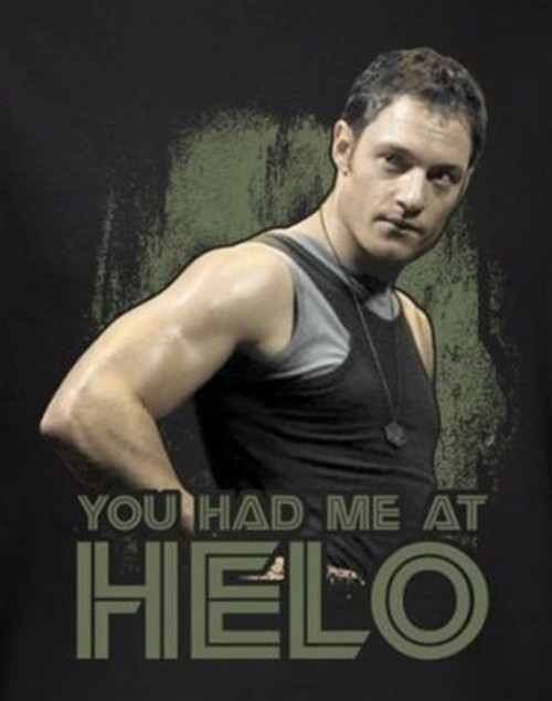 Battlestar Galactica T-Shirt - You had me at Helo