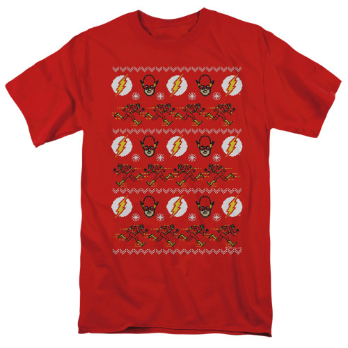 Image for Flash T-Shirt - The Flash Ugly Christmas Sweater