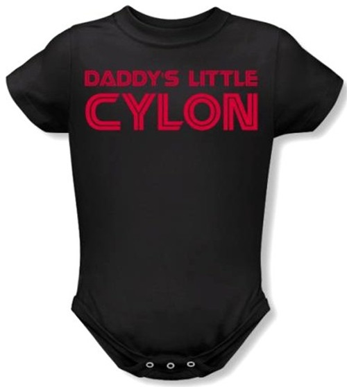 Battlestar Galactica Daddy's Little Cylon Baby Creeper