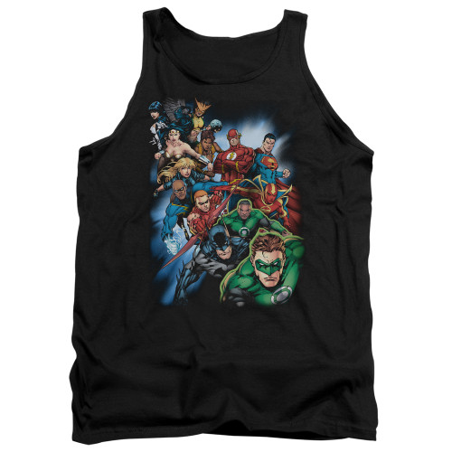Image for Justice League of America Tank Top - Heroes Unite