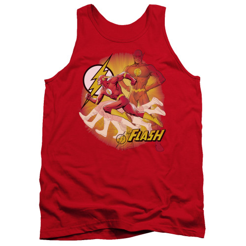 Image for Justice League of America Tank Top - Lightning Fast