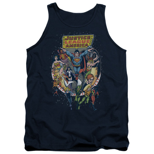 Image for Justice League of America Tank Top - Star Group