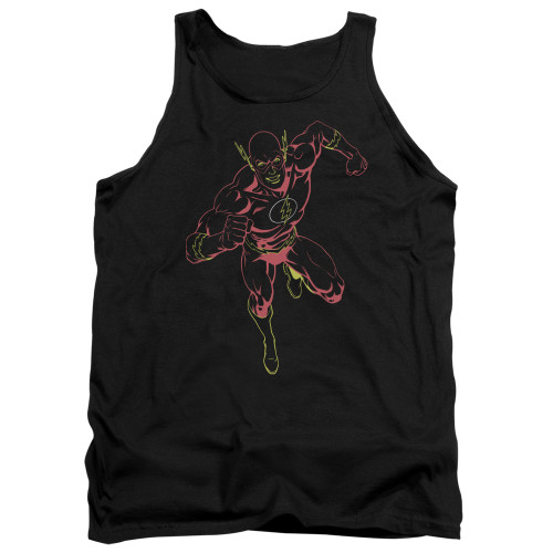 Image for Justice League of America Tank Top - Neon Flash