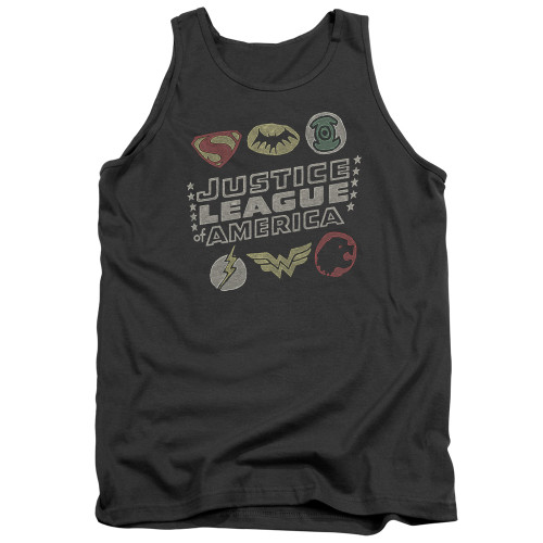 Image for Justice League of America Tank Top - Symbols