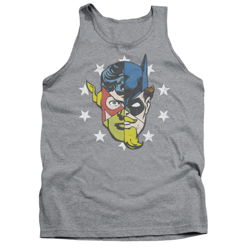 Image for Justice League of America Tank Top - Face Off