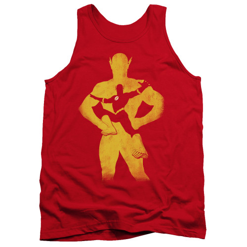 Image for Justice League of America Tank Top - Flask Knockout