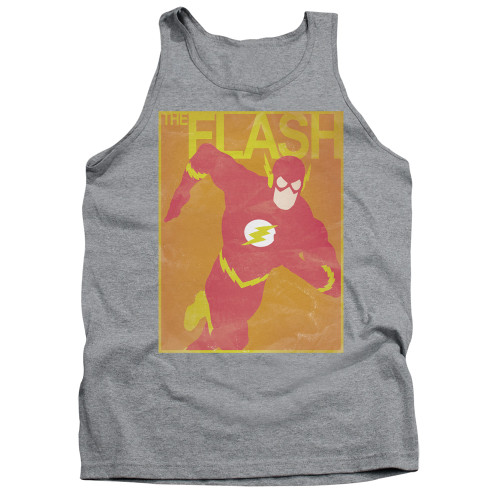 Image for Justice League of America Tank Top - Simple Flash Poster