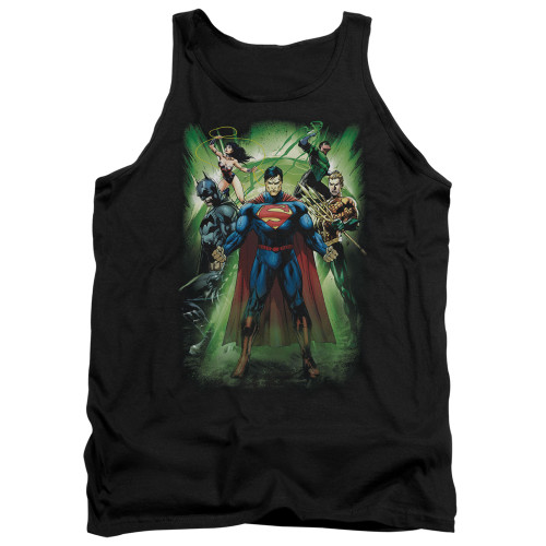 Image for Justice League of America Tank Top - Power Burst