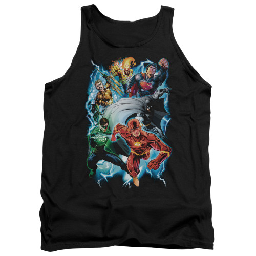 Image for Justice League of America Tank Top - Electric Team