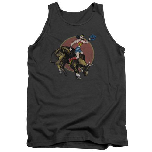 Image for Justice League of America Tank Top - Bull Rider