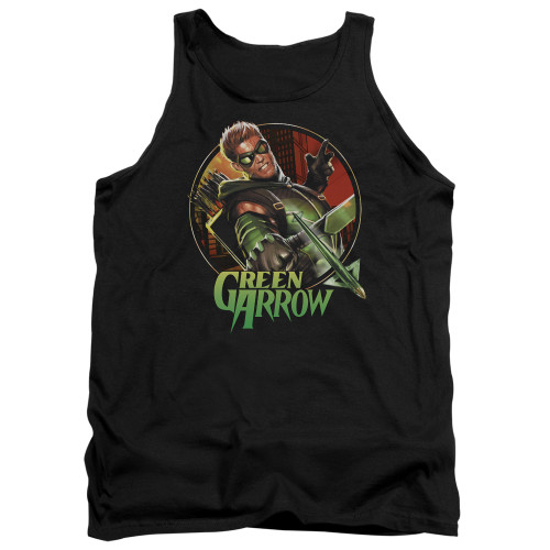 Image for Justice League of America Tank Top - Sunset Archer