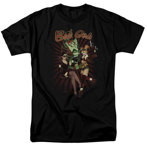 Image for Justice League of America T-Shirt - Bad Girls