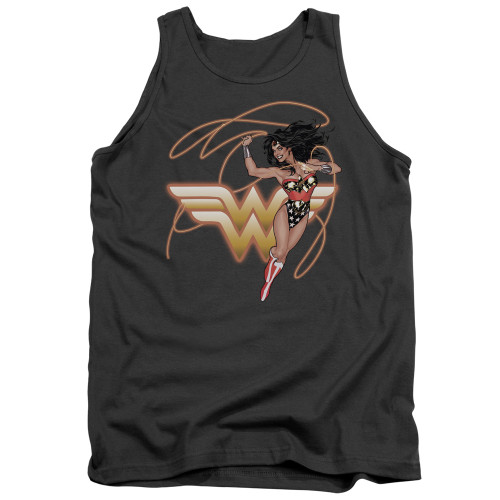 Image for Justice League of America Tank Top - Glowing Lasso