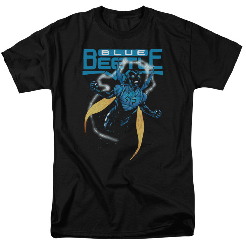 Image for Justice League of America T-Shirt - Blue Beetle