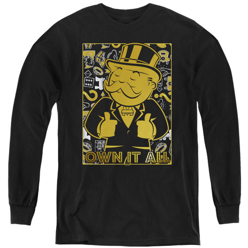 Image for Monopoly Youth Long Sleeve T-Shirt - Own