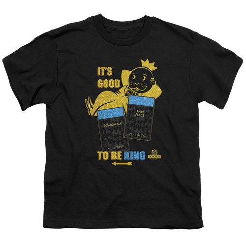 Image for Monopoly Youth T-Shirt - It's Good to be King