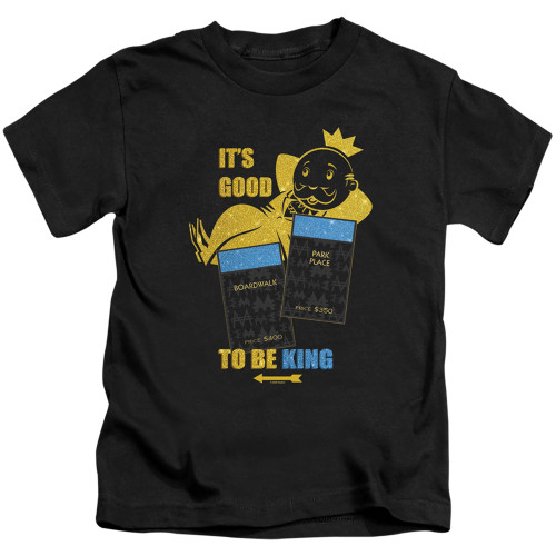 Image for Monopoly Kids T-Shirt - It's Good to be King No Logo