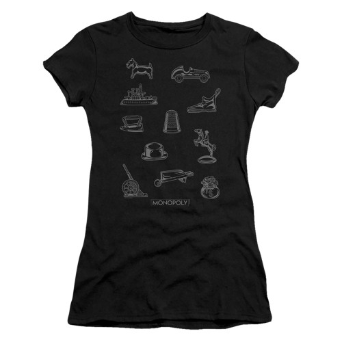 Image for Monopoly Girls T-Shirt - Token
