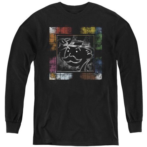 Image for Monopoly Youth Long Sleeve T-Shirt - Dusty Game Board No Logo