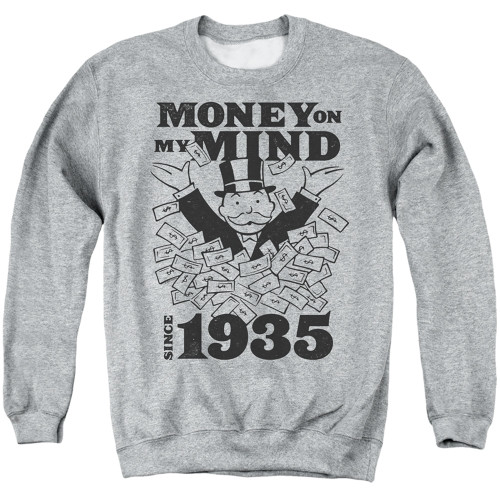 Image for Monopoly Crewneck - Money Mind Since 35