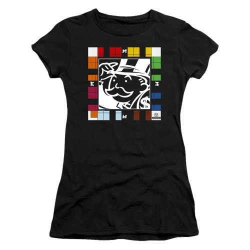 Image for Monopoly Girls T-Shirt - Game Board